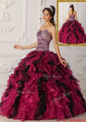Summer Elegant Multi Color Ball Gown Floor Length Quinceanera Dresses