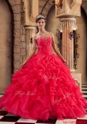 Pretty Ball Gown Sweetheart Floor Length Quinceanera Dresses
