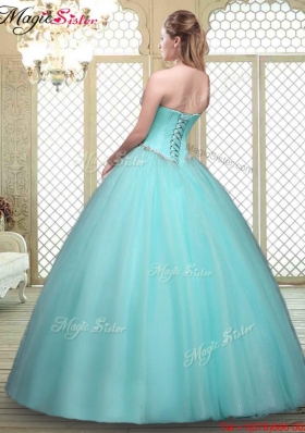 Modest Discount Sweetheart Beading Quinceanera Gowns for Summer