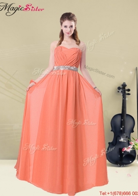 Beautiful Empire Ruching Bridesmaid Dresses for Spring