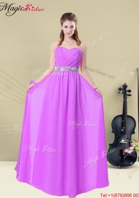 Beautiful Empire Ruching Bridesmaid Dresses for Spring