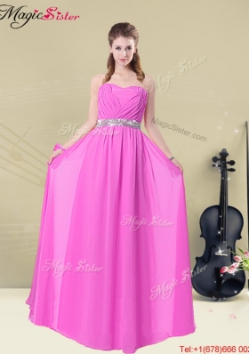 Beautiful Empire Ruching Bridesmaid Dresses for Spring