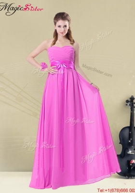 Beautiful Empire Ruching Bridesmaid Dresses for Spring