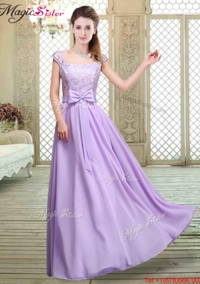 Hot Sale Empire Lavender 2016 Bridesmaid Dresses