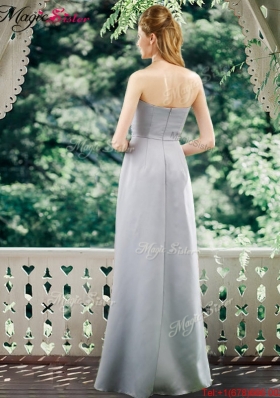 Romantic Empire Sweetheart Prom Dresses with Hand Made Flowers