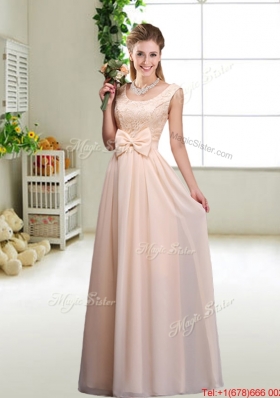 Beautiful Hand Made Flowers Prom Dresses with Column