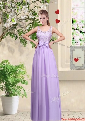 Fashionable One Shoulder Bridesmaid Dresses with Hand Made Flowers