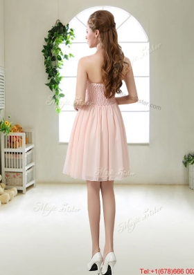 Perfect Strapless Prom Dresses with Hand Made Flowers