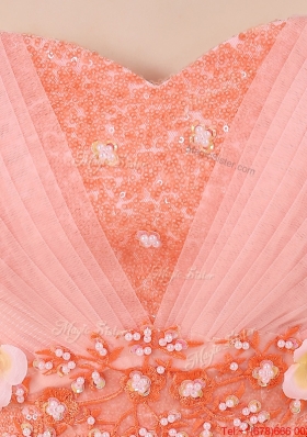 Beautiful Appliques and Beading Sweet 16 Dresses with Sweetheart