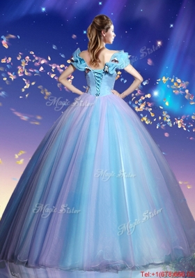 Gorgeous Off the Shoulder Quinceanera Dresses in Multi Color