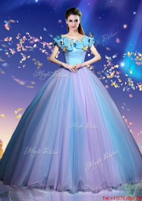 Gorgeous Off the Shoulder Quinceanera Dresses in Multi Color