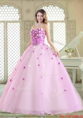 New Arrivals 2016 Straps Quinceanera Dresses with Strapless