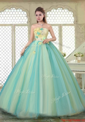 New Arrivals Strapless Quinceanera Dresses with Appliques