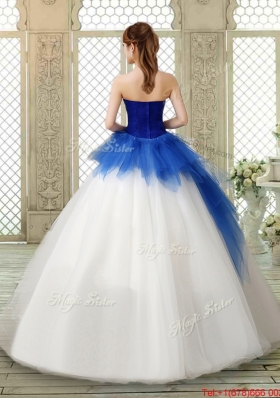 Popular Sweetheart Beading Quinceanera Gowns with Zipper Up