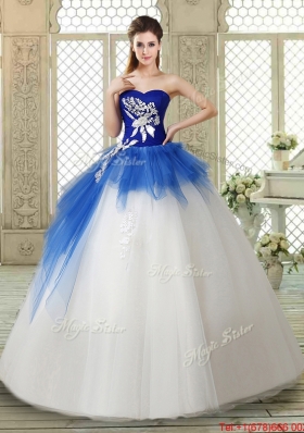 Popular Sweetheart Beading Quinceanera Gowns with Zipper Up