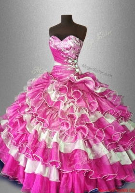 Multi Color Fashionable Quinceanera Dresses with Beading