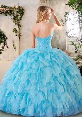 Cheap Sweetheart Beading Quinceanera Dresses for 2016