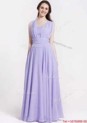 2016 Summer Beautiful Ruching Lavender Prom Dresses in Lavender