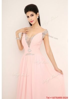 Beautiful Off the Shoulder Prom Dresses with Cap Sleeves for 2016