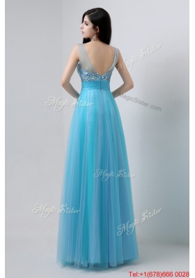 Best Selling Sweetheart Tulle Prom Dresses with Beading for 2016