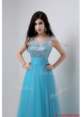 Best Selling Sweetheart Tulle Prom Dresses with Beading for 2016