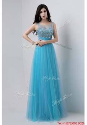 Best Selling Sweetheart Tulle Prom Dresses with Beading for 2016