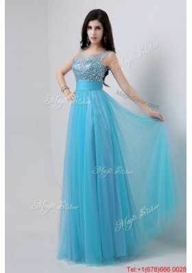 Best Selling Sweetheart Tulle Prom Dresses with Beading for 2016