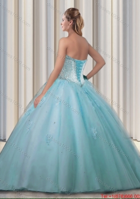 2016 Simple Princess Beading and Sweet 16 Gowns Dresses