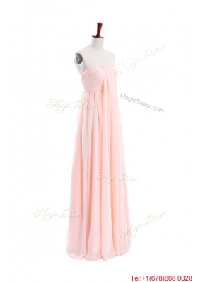 Beautiful Empire Strapless Ruching Prom Dresses for Homecoming