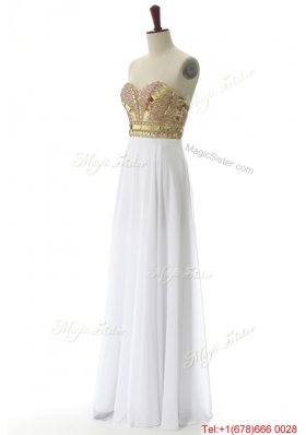 Vintage Sweetheart Custom Made Prom Dresses with Beading and Sequins