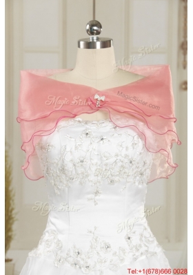 2015 New Style Sweetheart Dama Dresses with Beading and Pick Ups