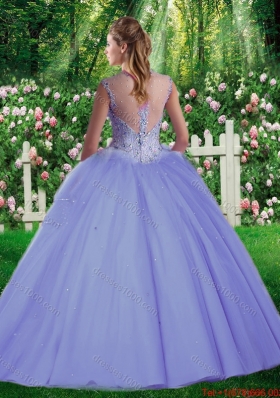 2016 New Style Puffy Sweetheart Beading Quinceanera Gowns