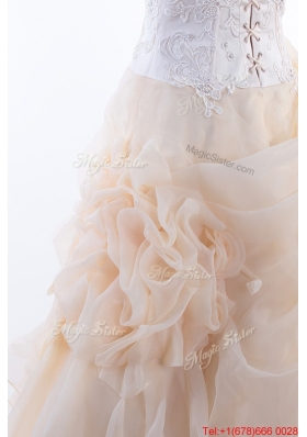 Great Affordable A Line Sweetheart Wedding Dresses with Appliques