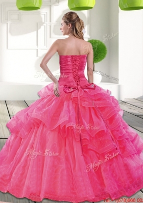Beautiful Sweetheart 2015 Spring Quinceanera Dress with Beading