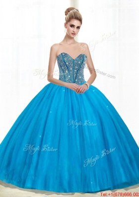 New Style Beading Sweetheart Quinceanera Dresses for 2015