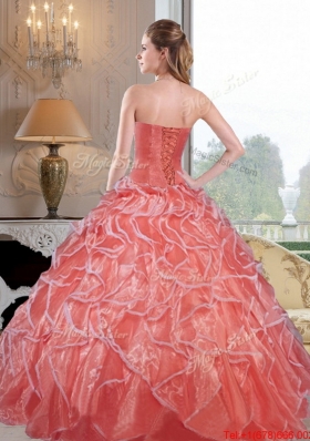 Sophisticated Sweetheart Ruffles and Beading Quinceanera Dresses for 2015