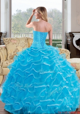 The Super Hot Ball Gown Sweetheart Sweet Fifteen Dress with Beading
