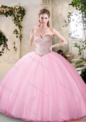 2016 Modern Beading Quinceanera Gowns with Sweetheart