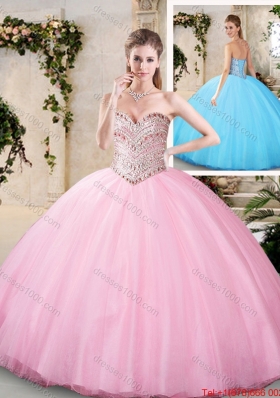 2016 Modern Beading Quinceanera Gowns with Sweetheart