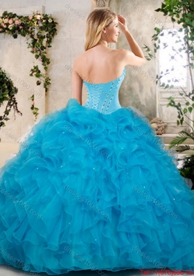 Beautiful Beading and Ruffles Sweet 16 Dresses for 2016