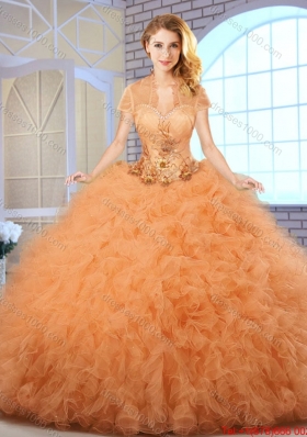 Elegant Ball Gown Sweetheart Quinceanera Dresses with Ruffles