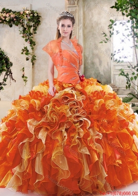 Exclusive Sweetheart Quinceanera Dresses with Zipper Up