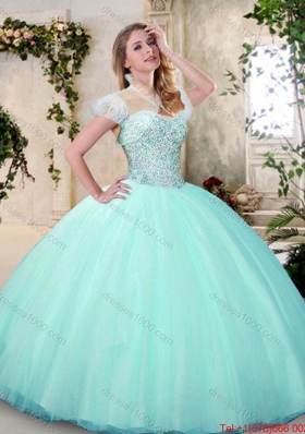 Fashionable Sweetheart Quinceanera Dresses with Beading