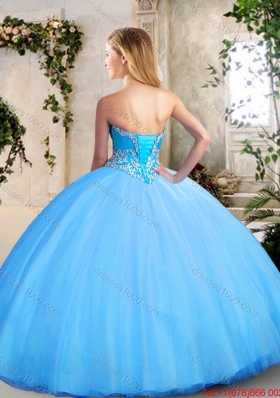 Latest Ball Gown Sweetheart Beading Quinceanera Dresses