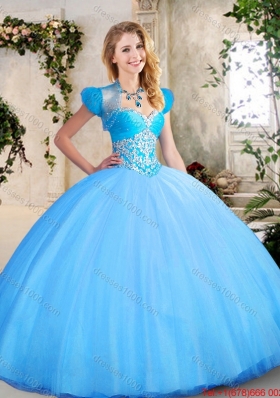 Latest Ball Gown Sweetheart Beading Quinceanera Dresses