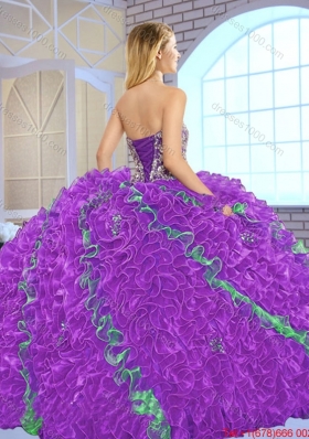 2015 Fall Beautiful Multi Color Quinceanera Dresses with Sweetheart