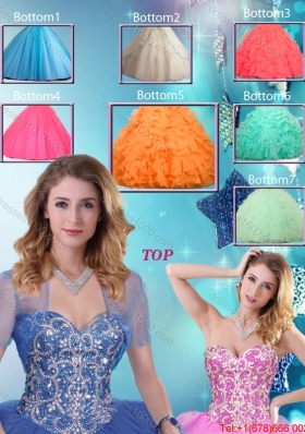 2016 Fashionable Sweetheart Quinceanera Dresses with Beading