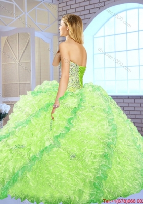 Fashionable Best Selling Ball Gown Sweetheart Quinceanera Dresses for 2016