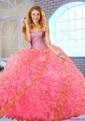Fashionable Best Selling Ball Gown Sweetheart Quinceanera Dresses for 2016
