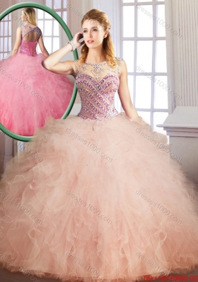 Fashionable Luxurious Floor Length Sweet 16 Dresses with Ball Gown